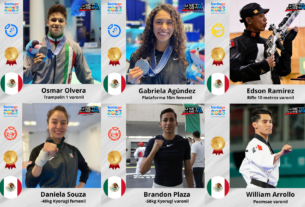 Los seis oros en Juegos Panamericanos de México