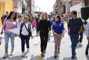 Mejoran movilidad en Huixquilucan con calles nuevas