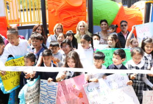 Niños con mejor perspectiva de vida con nuevos parques en Huixquilucan