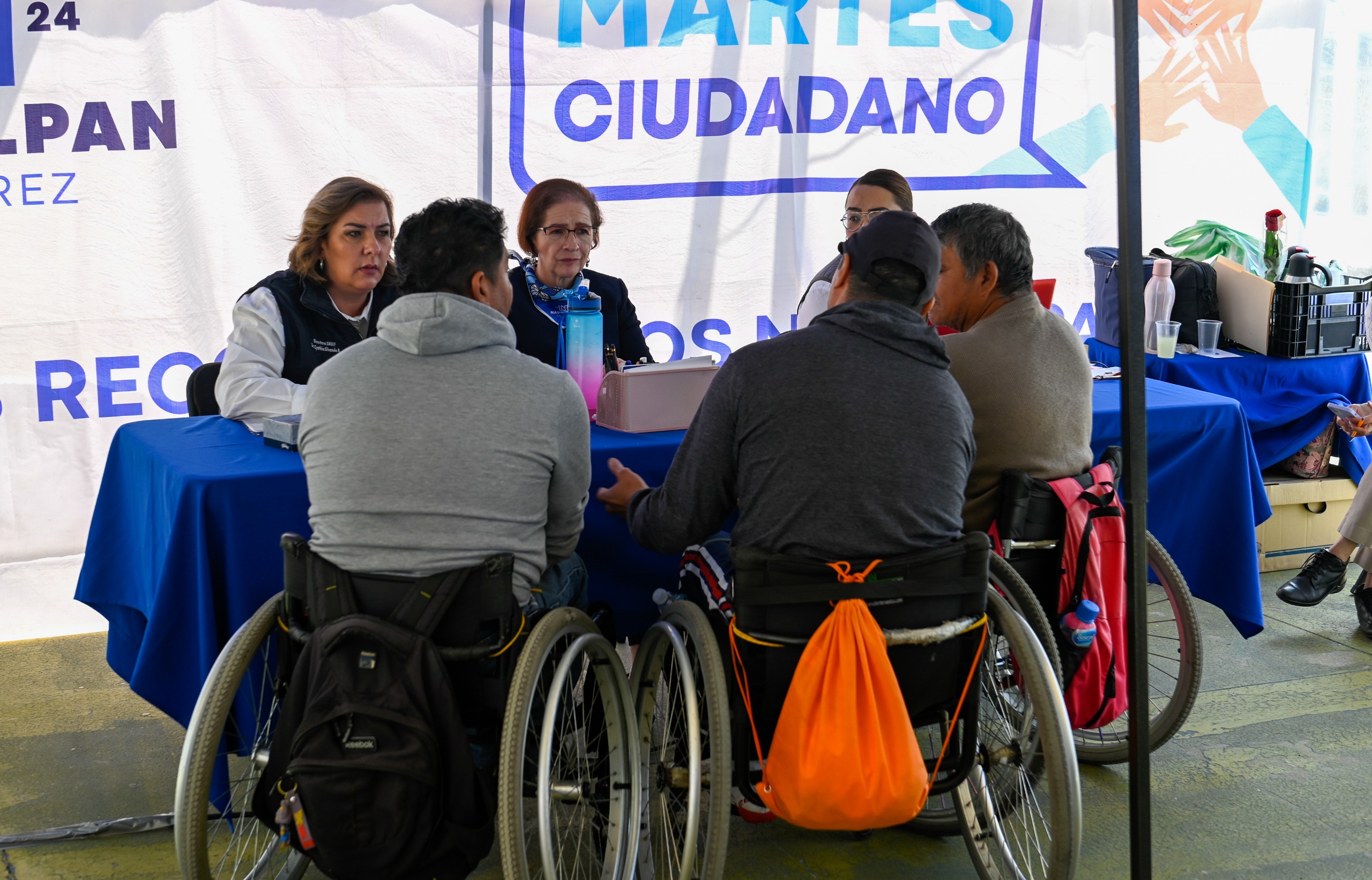 Personas con discapacidad buscan mejor movilidad en Naucalpan