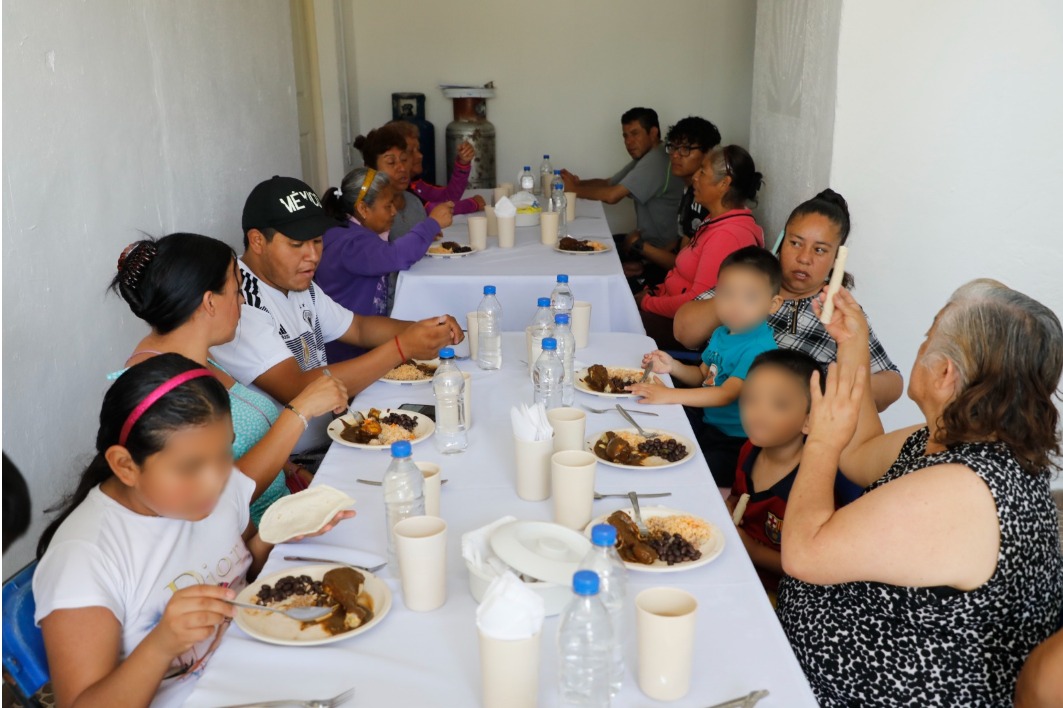 Alimentación garantizada a personas vulnerables en Naucalpan