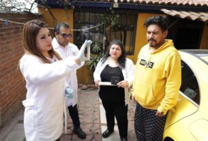 Analizan en domicilios la calidad del agua en Atizapán de Zaragoza