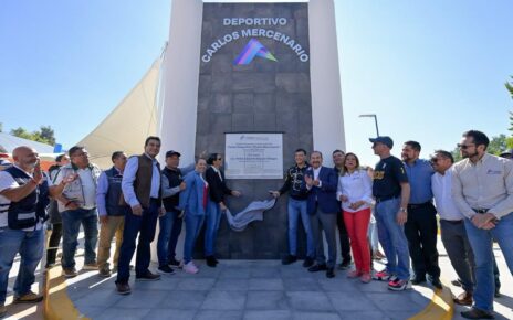 Inauguran del Deportivo Carlos Mercenario