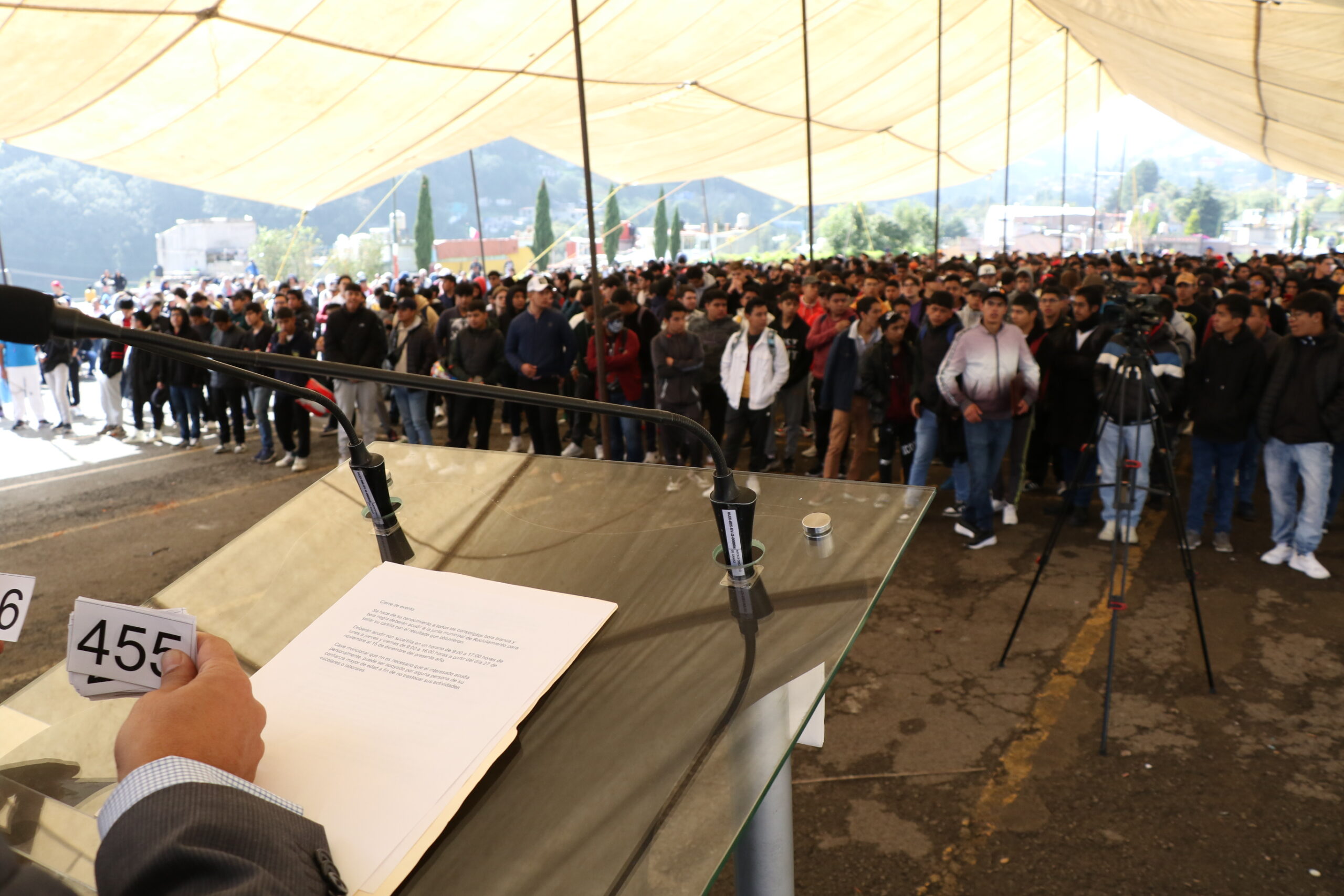 Más de mil en Servicio Militar en Huixquilucan