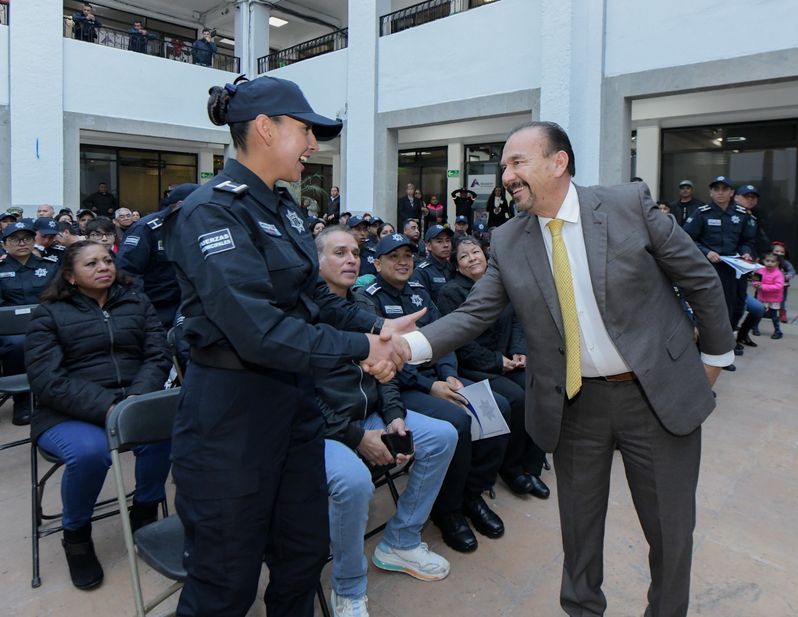 Policía de Atizapán de Zaragoza, reconocida por mayor reducción de delitos