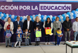 Niños con escuela nueva y juegos didácticos para ampliar su desarrollo en Huixquilucan