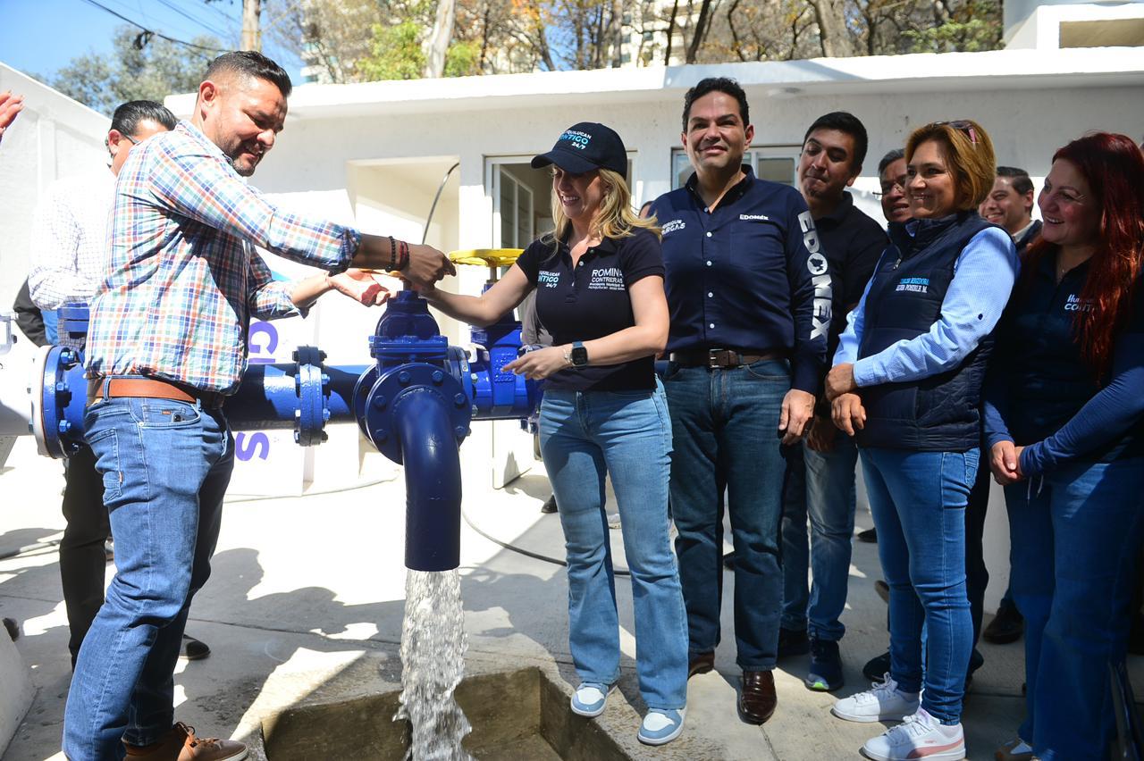 Agua para 35 mil personas con el pozo número 13 de Huixquilucan