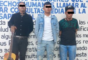 Tres detenidos por fumar presunta marihuana en Naucalpan
