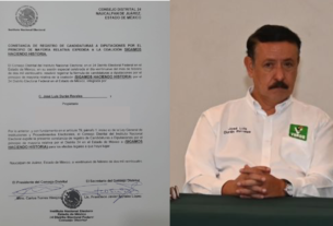 Registro de José Luis Durán Reveles como candidato a Diputado Federal