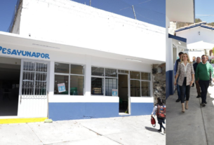 Escuela renovada en Huixquilucan