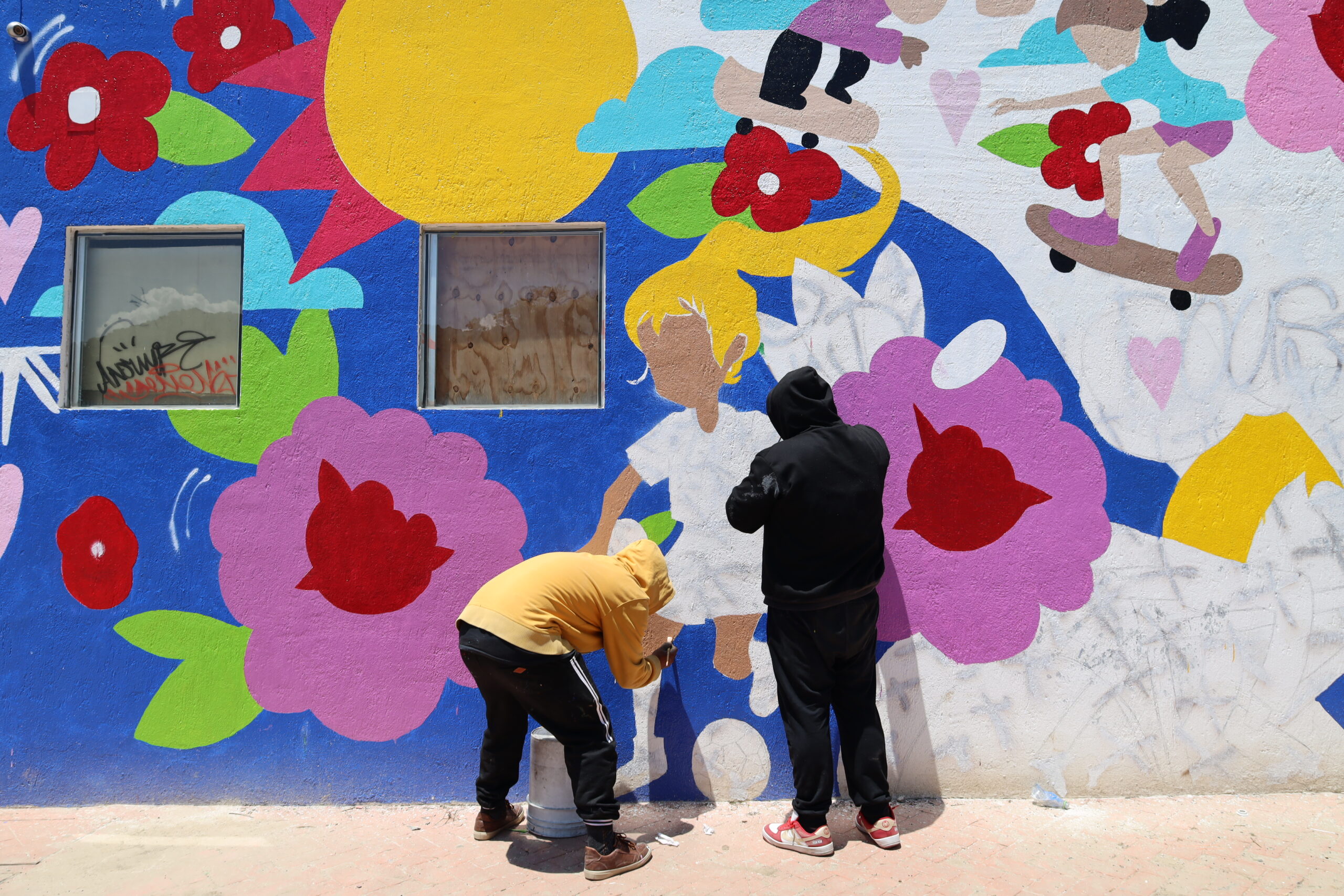 Murales contribuyen a un buen ambiente social en Huixquilucan