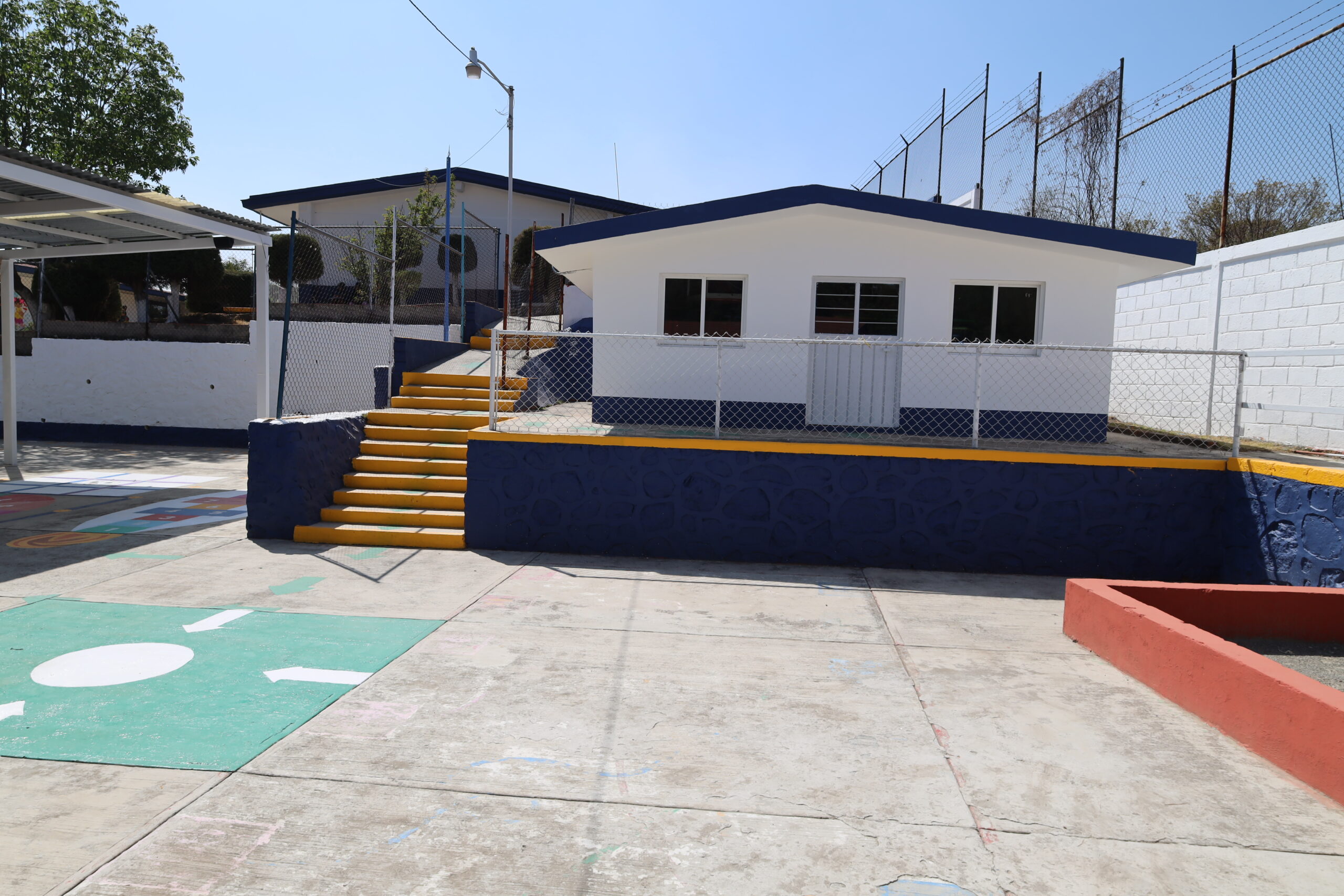 Jardín de niños remodelado en Huixquilucan