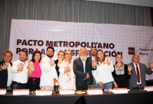Candidatos a presidentes municipales, senador y representante al gobierno de la CDMX firman pacto