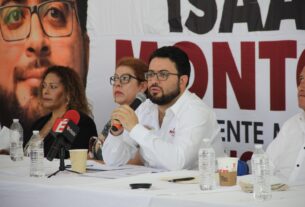 Isaac Montoya, candidato de MORENA, PVEM, PT