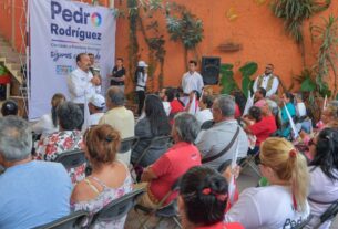 Pedro Rodríguez plantea soluciones a desabasto de agua