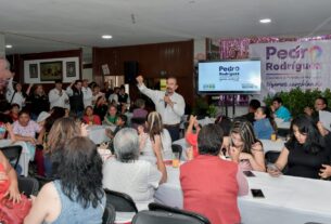 Pedro Rodríguez suma 300 líderes de MORENA