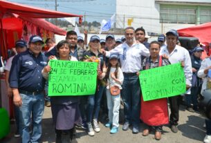 A su paso por los 5 Cuarteles se le suman seguidores a Romina Contreras