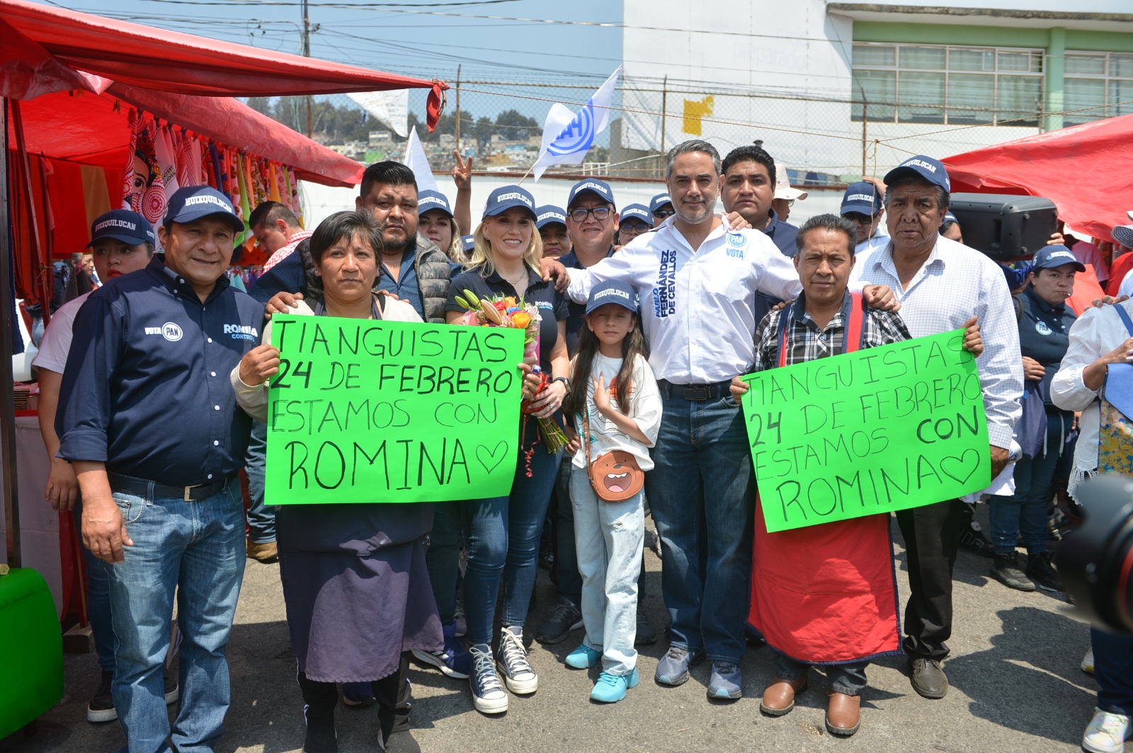 A su paso por los 5 Cuarteles se le suman seguidores a Romina Contreras