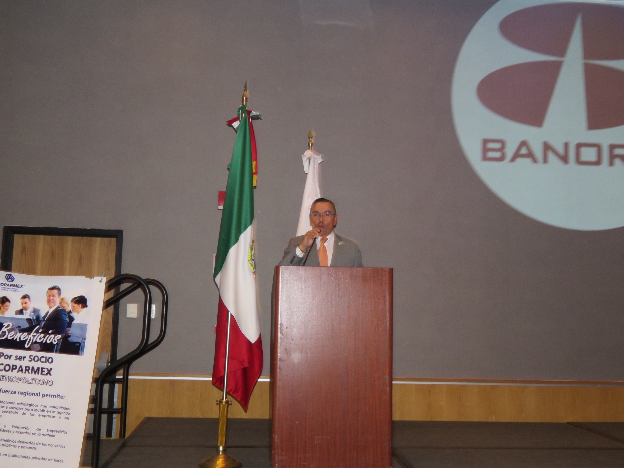 Presidente de Coparmex Metropolitano, Fernando Cuenca Gurrola