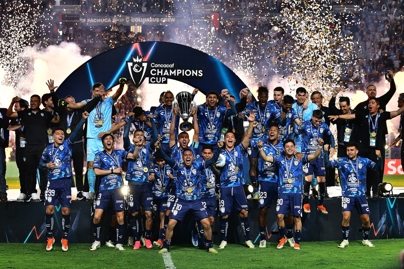 Pachuca, campeón de la Concacaf Champions Cup