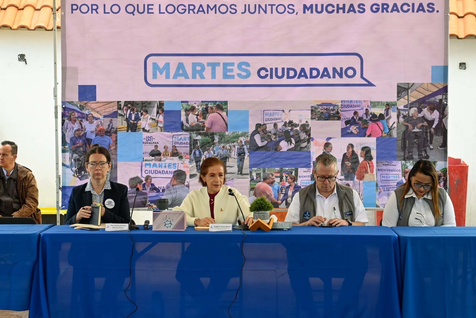 La alcaldesa Angélica Moya recorrerá colonias, fraccionamientos y pueblos de Naucalpan