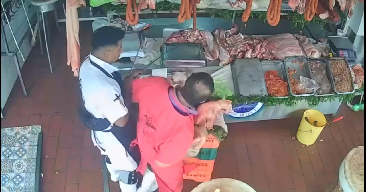 Carnicero detenido tras agredir a un compañero en Tlalnepantla