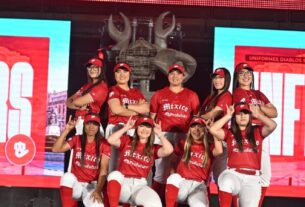 El equipo de la Ciudad de México en el softbol