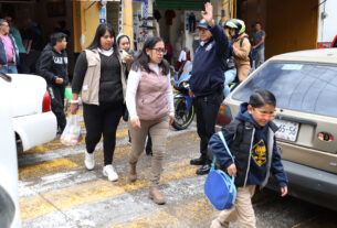 Regreso seguro, operativo en escuelas de Huixquilucan