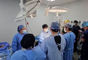 Cirujanos del IMSS extraen los órganos de joven donador