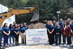 Ponen primera piedra del Edificio El Plan para 300 trabajadores de Huixquilucan