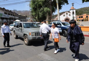 Protegerán trayecto de estudiantes, padres de familias y maestros a escuelas de Huixquilucan