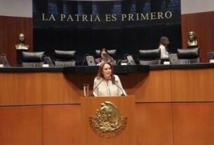 Senadora del PRI, Cristina Ruiz Sandoval