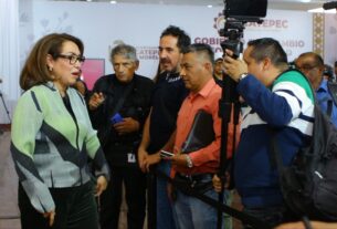 Alcaldesa de Ecatepec, Azucena Cisneros anuncia instalación de parquímetros
