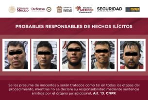 Los detenidos por atacar a los representantes de la ley