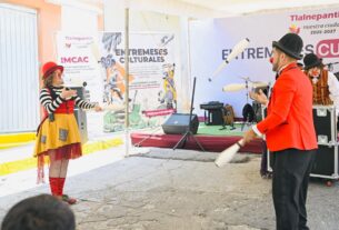 “Entremeses Culturales” llevan a la colonia La Petrolera, donde realizarán rehabilitación de calles