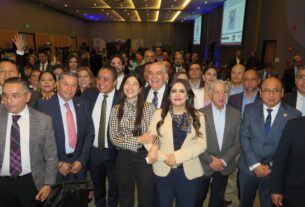Funcionarios estatales en reunión de COPARMEX Metropolitano