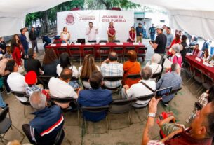 En Bosques de Echegaray la asamblea del Pueblo de Naucalpan