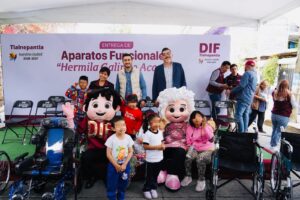 Benefician a personas con discapacidad o vulnerables en Tlalnepantla