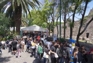 Gran asistencia a Feria del Empleo en Tlalnepantla