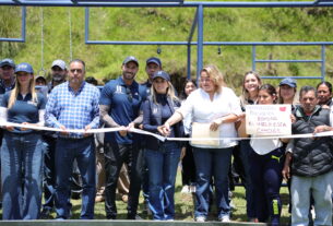 Inauguran gimnasio al aire libre en Huixquilucan