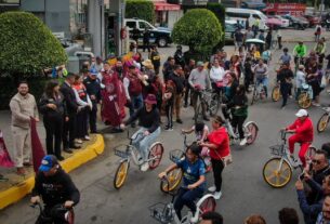 Jornada Ciclista en Naucalpan