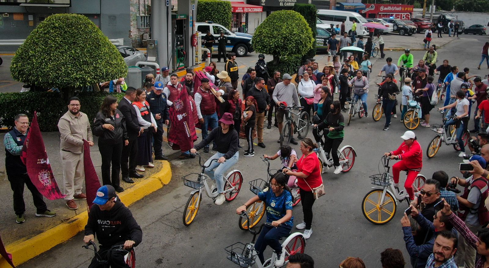 Jornada Ciclista en Naucalpan