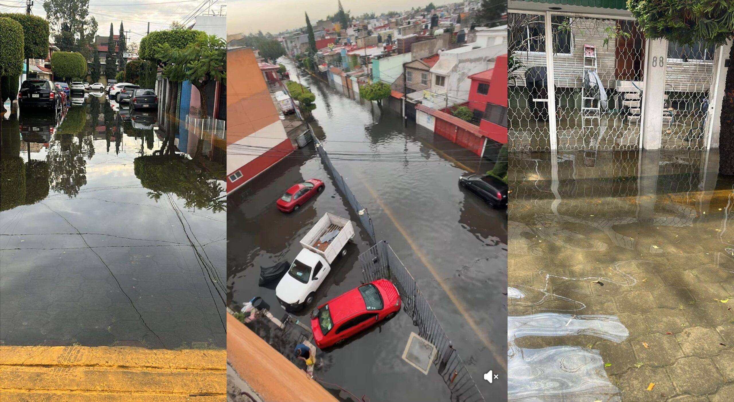 Vecinos de Bosques de Aragón no fueron atendidas por ningún gobierno en inundación