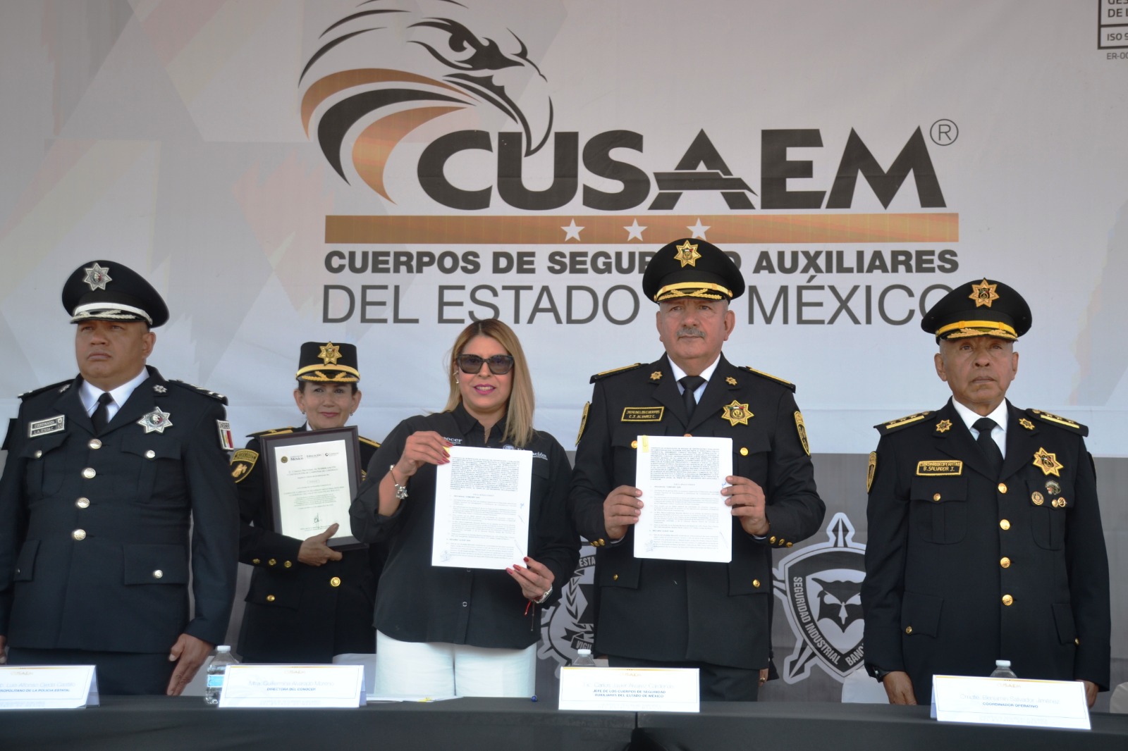 Reconocen a Cuerpos de Seguridad del Estado de México