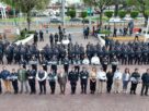 Equipo de comunicación y uniformes entregan a policías de Atizapán de Zaragoza