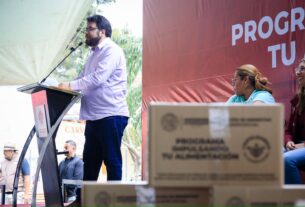 Más de 15 mil despensas repartidas por Isaac Montoya Márquez en Naucalpan