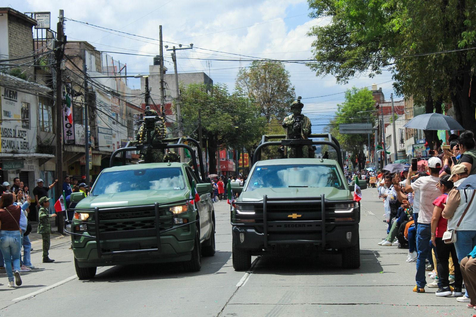 Ejército en Desfile de Naucalpan