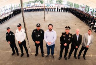 Aumento salarial a policías de Naucalpan anuncia Isaac Montoya Márquez