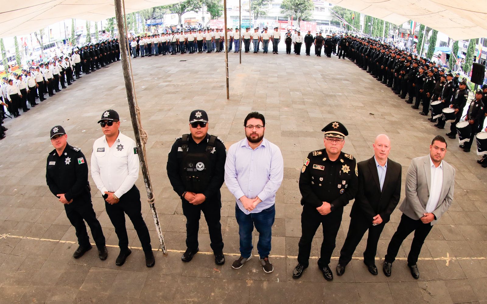 Aumento salarial a policías de Naucalpan anuncia Isaac Montoya Márquez