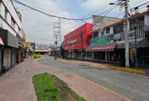 Calles libres de comercio y obstáculos para circular en Tlalnepantla Centro